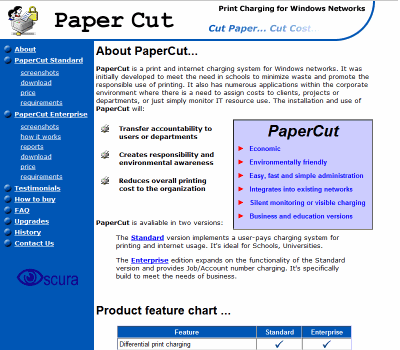PaperCut Circa 2000