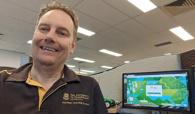 Todd Black, sysadmin for The University of Queensland