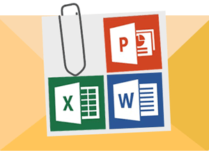 Email to Print support for Microsoft Office Word, Excel and Powerpoint.