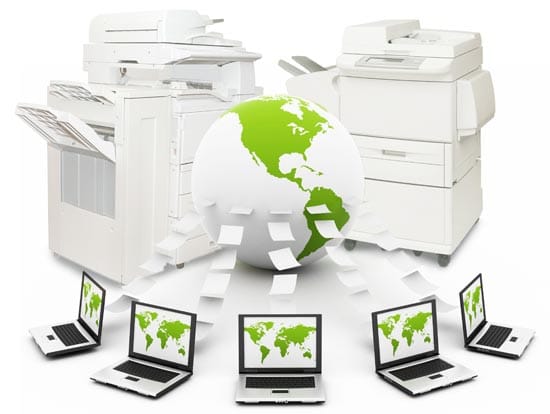 PaperCut printing to many printer brands with the single Global Print Driver.