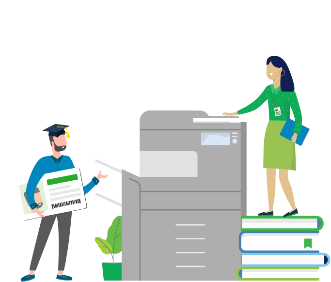 Print management solutions for student and staff printing