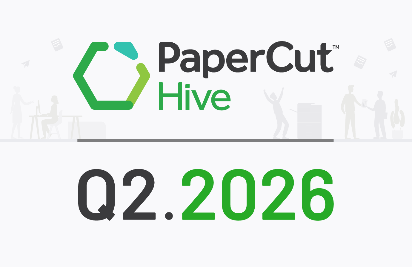 PaperCut Hive Q2 2026 release logo