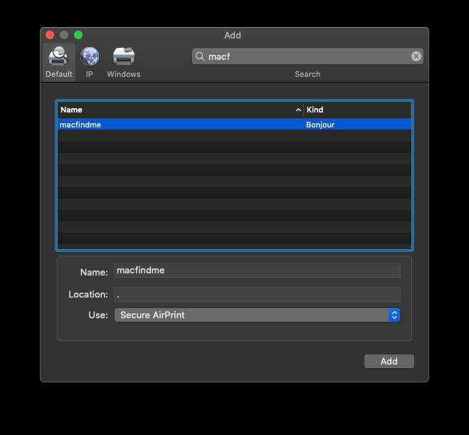 Changing the Mobility Server name in the client printer name PaperCut