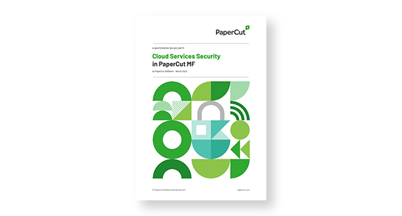 Cloud Services Security PaperCut MF