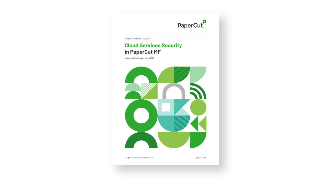 Cloud Services Security PaperCut MF